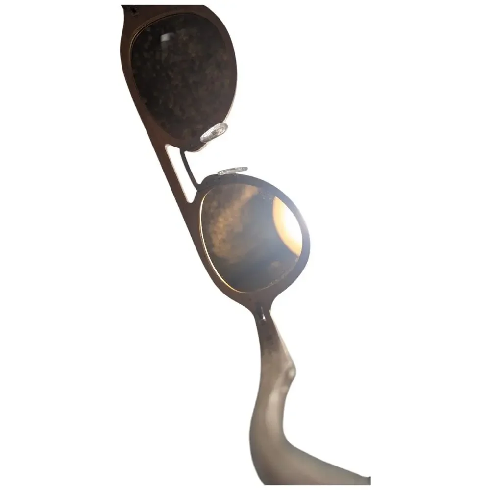 Earth Wood Cruz Sunglasses Light Brown Beige